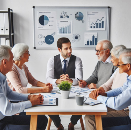 The Silver Lining of Tech: Financial Solutions for Mid-Age Seniors